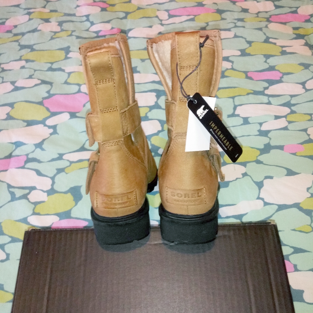 Sorel Phoenix Moto Cozy Boots - Picture 4 of 13